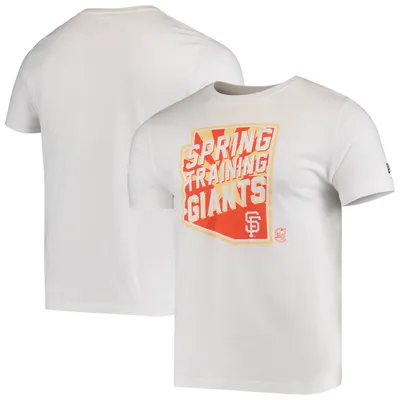 Men's San Francisco Giants New Era White Team Split T-Shirt