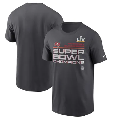 Youth Nike Charcoal Tampa Bay Buccaneers Super Bowl LV Champions Locker  Room Trophy Collection T-Shirt