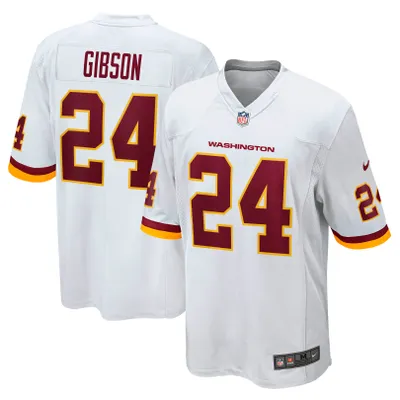 Lids Antonio Gibson Washington Commanders Fanatics Authentic Game-Used #24 White  Jersey vs. San Francisco 49ers on December 24, 2022