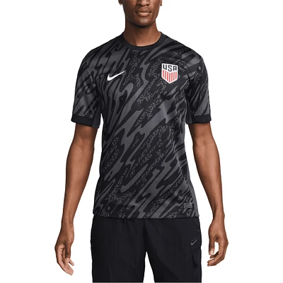 Men's Nike  Black USMNT 2024 Goalkeeper Replica Stadium Jersey