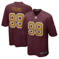 Men's Nike Terry McLaurin Burgundy Washington Football Team Alternate Game  Jersey 