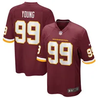 Preschool Nike Chase Young Burgundy Washington Football Team Game Jersey