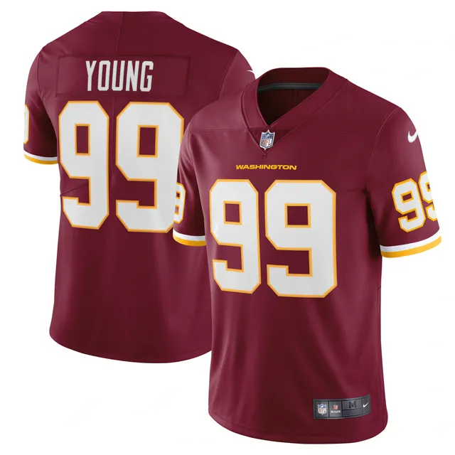 Chase Young Limited White Vapor Untouchable Men's Commanders Jersey