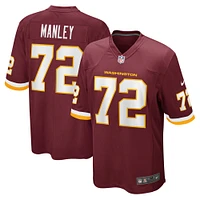 Maillot de joueur retraité l'équipe football Washington Nike Dexter Manley bordeaux pour homme