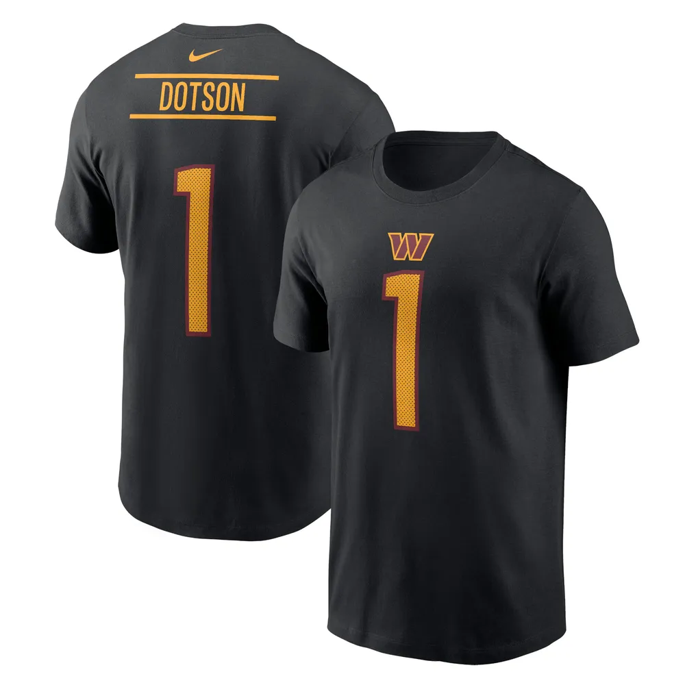 Lids Jahan Dotson Washington Commanders Nike Player Name & Number T-Shirt -  Black