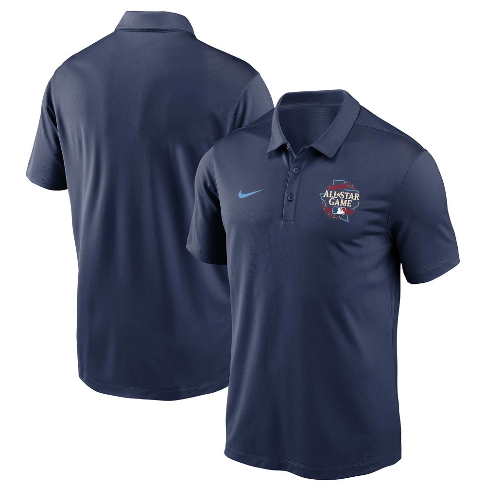 Polo Nike bleu marine 2024 MLB All-Star Game Franchise pour homme