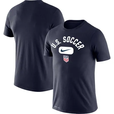 USMNT Nike Lockup Legend Performance T-Shirt - Navy
