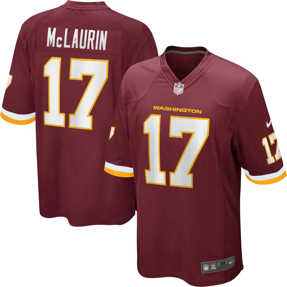 Men's Nike Terry McLaurin Burgundy Washington Football Team Player Game Jersey