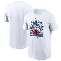 Men's Nike White 2022 MLB All-Star Game Essential T-Shirt