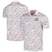 Polo rose Puma Arnold Palmer Invitational Floral MATTR pour hommes