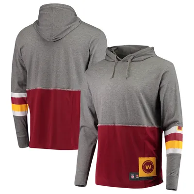 Starter Men's Heathered Charcoal Washington Football Team Halftime Long  Sleeve T-shirt