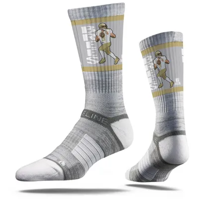 Drew Brees New Orleans Saints Strideline Premium Player Crew Socks