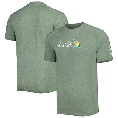 T-shirt à trois mélanges Tasc Performance Heather Green Arnold Palmer Invitational Carrollton pour homme