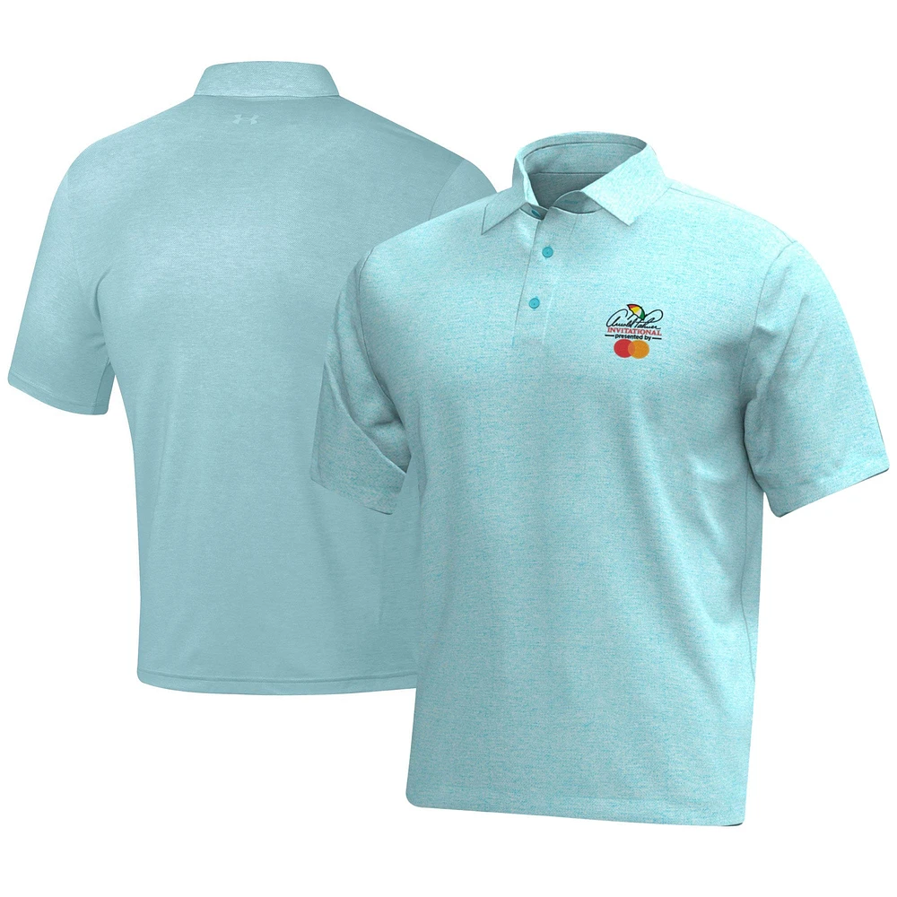 Polo chiné Arnold Palmer Invitational Playoff 3.0 bleu Under Armour pour hommes