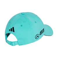 Men's adidas Aqua Mercedes-AMG Petronas F1 Team Driver Wear Adjustable Hat