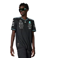 Maillot de pilote l'équipe Mercedes-AMG Petronas F1 noir adidas pour homme