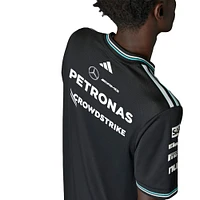 Maillot de pilote l'équipe Mercedes-AMG Petronas F1 noir adidas pour homme