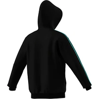 Sweat à capuche zippé DNA Alphaskin noir pour homme de l'équipe Mercedes-AMG Petronas F1 Fan Wear adidas