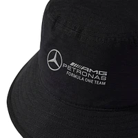 Men's adidas Black Mercedes-AMG Petronas F1 Team Team Wear Bucket Hat