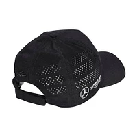 Men's adidas Black Mercedes-AMG Petronas F1 Team Team Wear Climacool Trucker Adjustable Hat