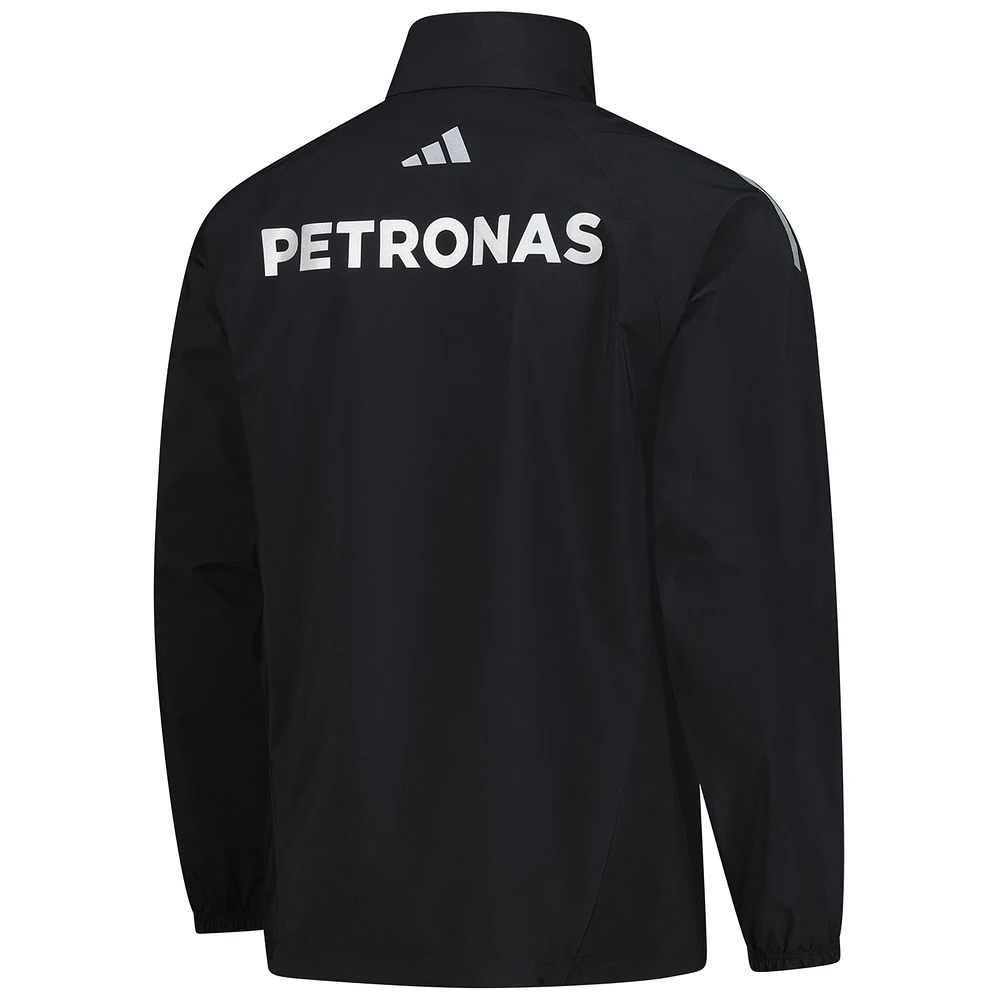 Men's adidas  Black Mercedes-AMG Petronas F1 Team Wear Mechanics Full-Zip Jacket