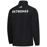 Men's adidas  Black Mercedes-AMG Petronas F1 Team Wear Mechanics Full-Zip Jacket