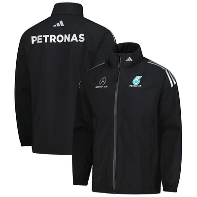 Men's adidas  Black Mercedes-AMG Petronas F1 Team Wear Mechanics Full-Zip Jacket
