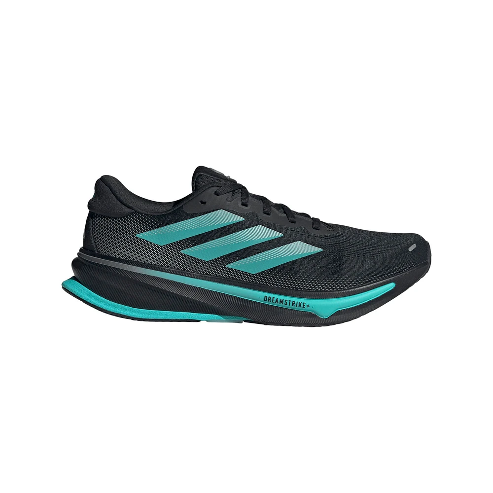 Chaussures adidas noires Mercedes-AMG Petronas F1 Team Wear Supernova pour hommes