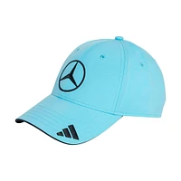 Men's adidas Blue Mercedes-AMG Petronas F1 Team Driver Wear Adjustable Hat