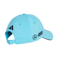 Men's adidas Blue Mercedes-AMG Petronas F1 Team Driver Wear Adjustable Hat