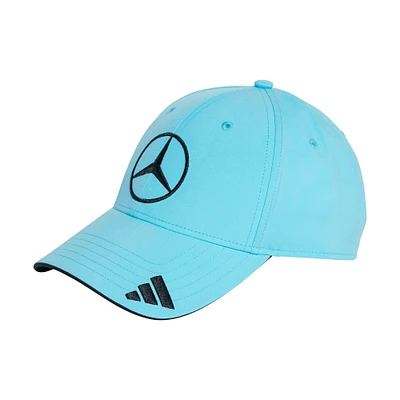 Men's adidas Blue Mercedes-AMG Petronas F1 Team Driver Wear Adjustable Hat