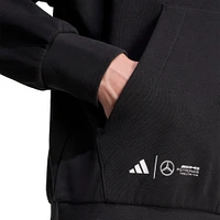 Sweat à capuche graphique noir pour homme, modèle pilote de l'équipe Mercedes-AMG Petronas F1, adidas Kimi Antonelli