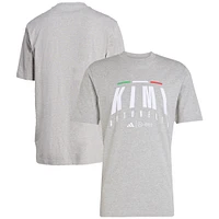 Men's adidas Kimi Antonelli Gray Mercedes-AMG Petronas F1 Team Driver Wear T-Shirt