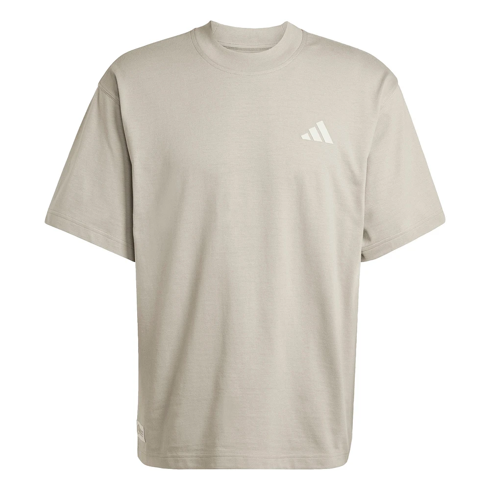 Men's adidas Tan Mercedes-AMG Petronas F1 Team Fan Wear Premium T-Shirt