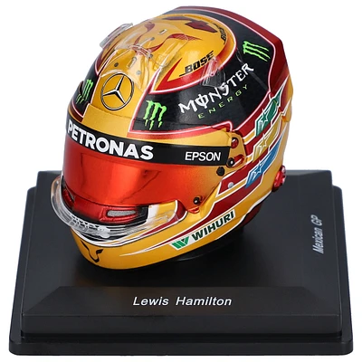 Spark Models Lewis Hamilton Mercedes-AMG Petronas F1 Team Mexican GP World Champion Mini Helmet