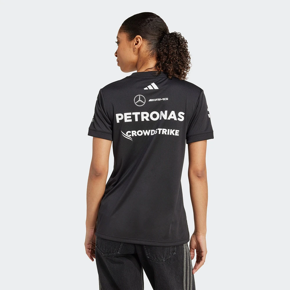 Women's adidas Mercedes-AMG Petronas F1 Team Driver Wear Replica Jersey