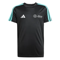 Youth adidas Black Mercedes-AMG Petronas F1 Team Fan Wear DNA Alphaskin T-Shirt