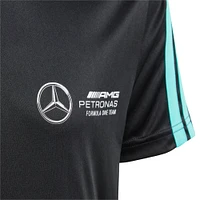 Youth adidas Black Mercedes-AMG Petronas F1 Team Fan Wear DNA Alphaskin T-Shirt