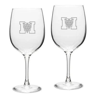Mercer Bears 19oz. 2-Piece Traditional Robusto Red Wine Table Glass Set