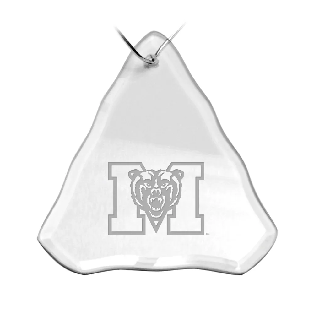 Mercer Bears 3.25'' x 3.75'' Glass Tree Ornament