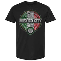 Men's NASCAR Black Mexico City Race Heritage T-Shirt