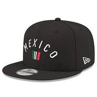 Men's New Era Black NASCAR Mexico City Race 9FIFTY Snapback Hat