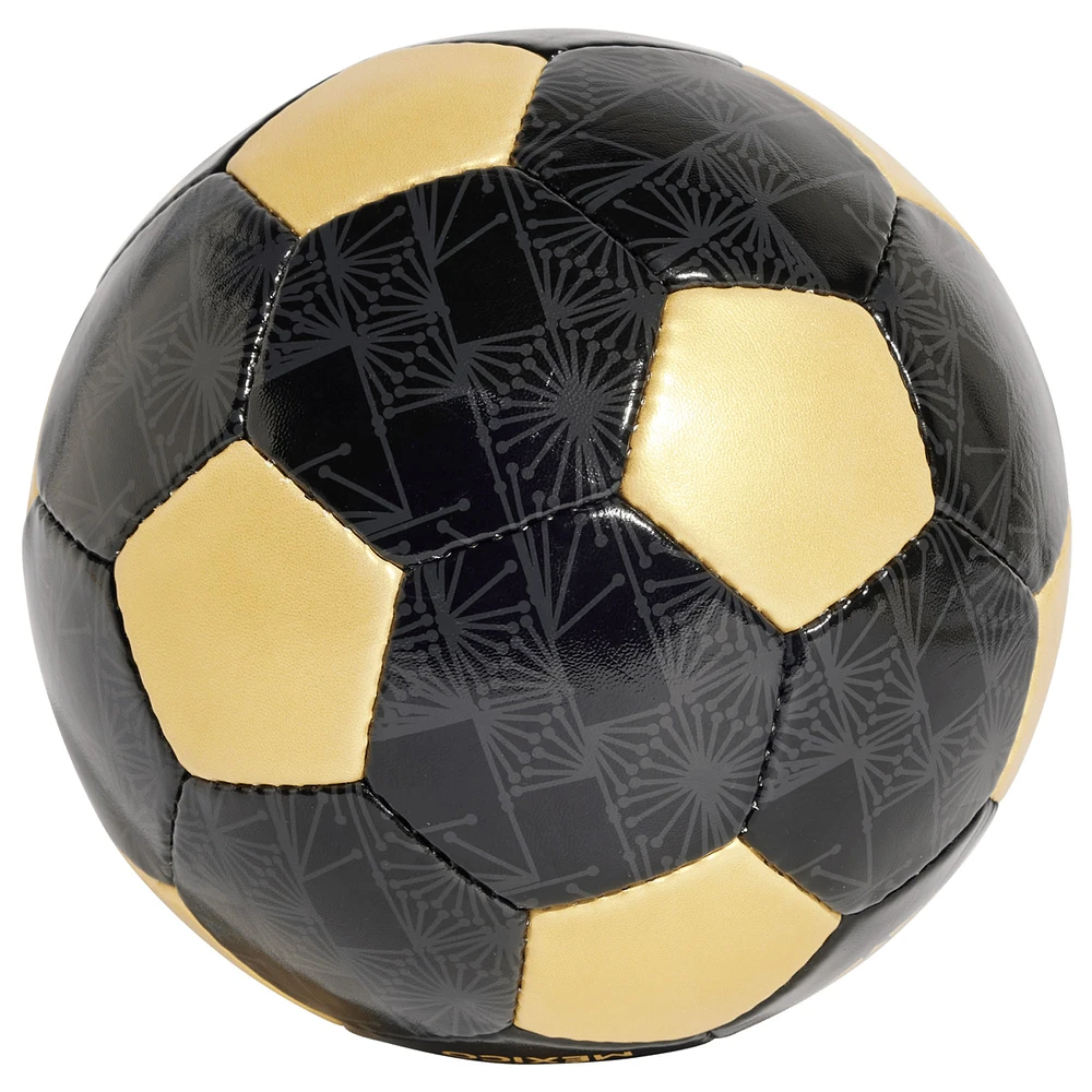 Men's adidas Black/Gold Mexico National Team 2025 Third Jersey Soccer Ball