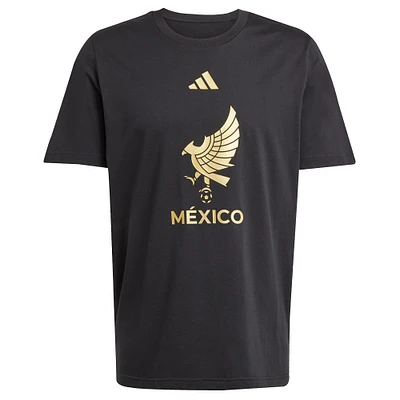 Men's adidas Black Mexico National Team 2025 Third Jersey DNA Graphic T-Shirt