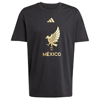 Men's adidas Black Mexico National Team 2025 Third Jersey DNA Graphic T-Shirt