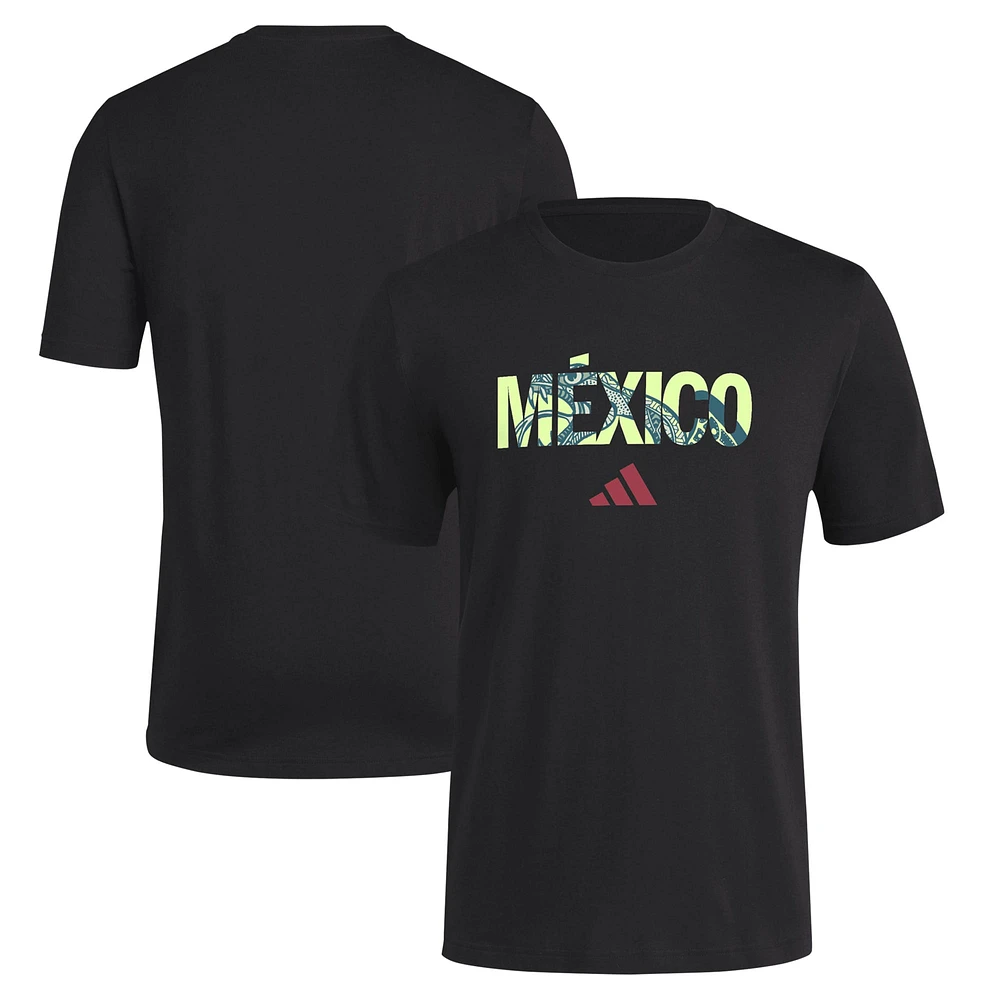 T-shirt adidas rouge pour hommes de l'équipe nationale du Mexique High Brand Read