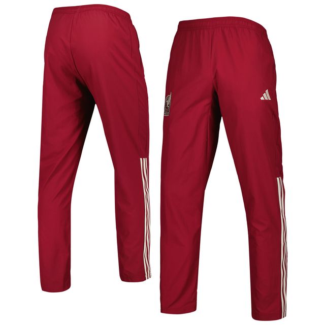 Pantalon d'avant-match AEROREADY de l'équipe nationale du Mexique adidas bordeaux pour homme