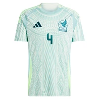 Maillot de joueur réplique extérieur l'équipe nationale du Mexique 2024 adidas Edson Alvarez vert pour homme