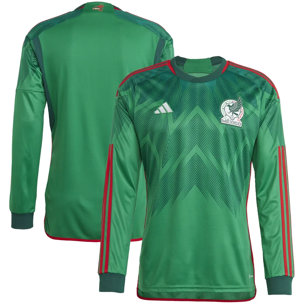 Seleccione Cielo luego Lids Mexico National Team adidas 2022/23 Home Blank Long Sleeve Replica  Jersey - Green | Connecticut Post Mall