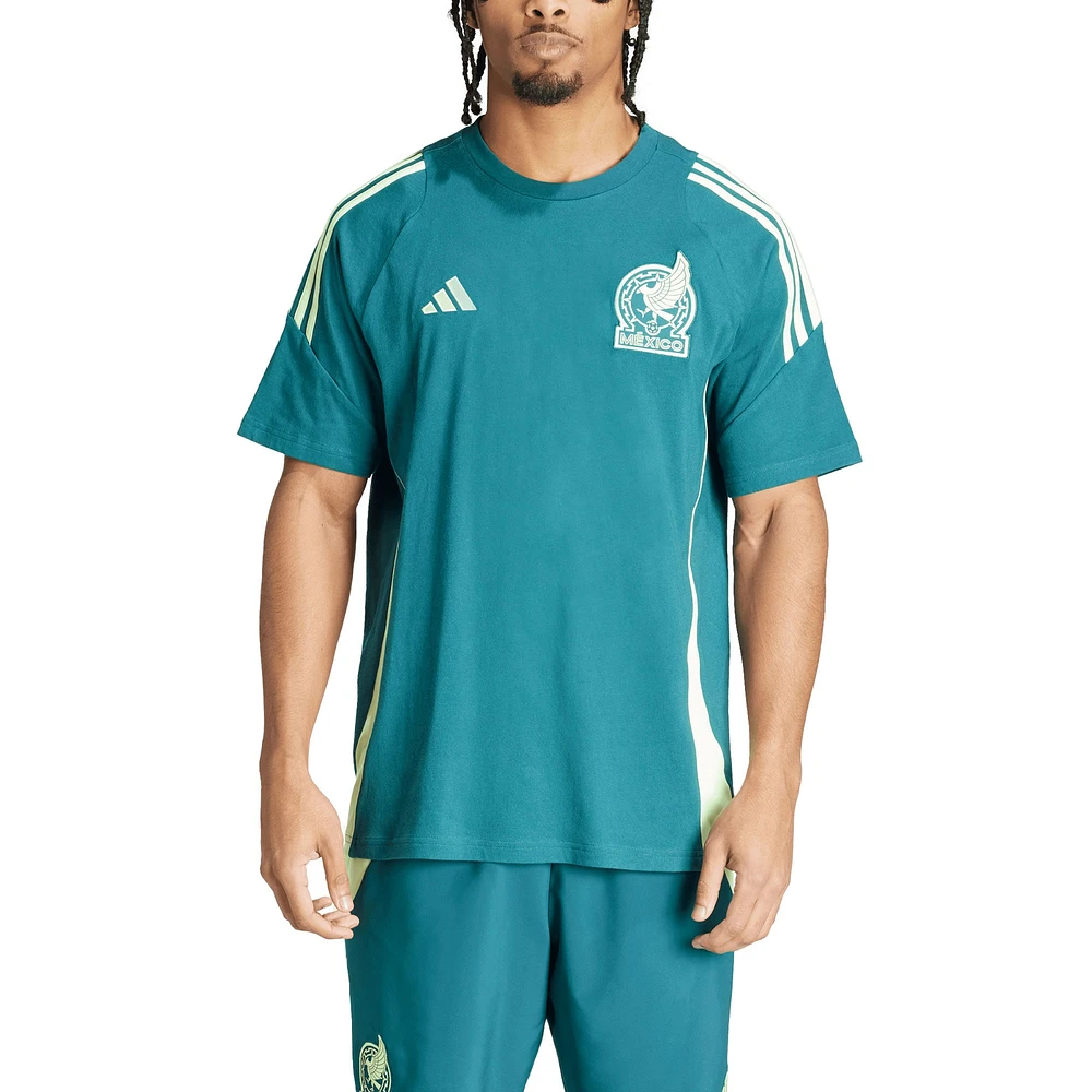 Men's adidas Green Mexico National Team 2024 Training Raglan T-Shirt